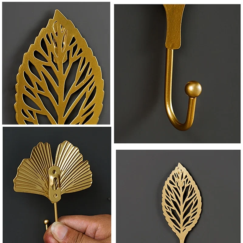Patère Feuille