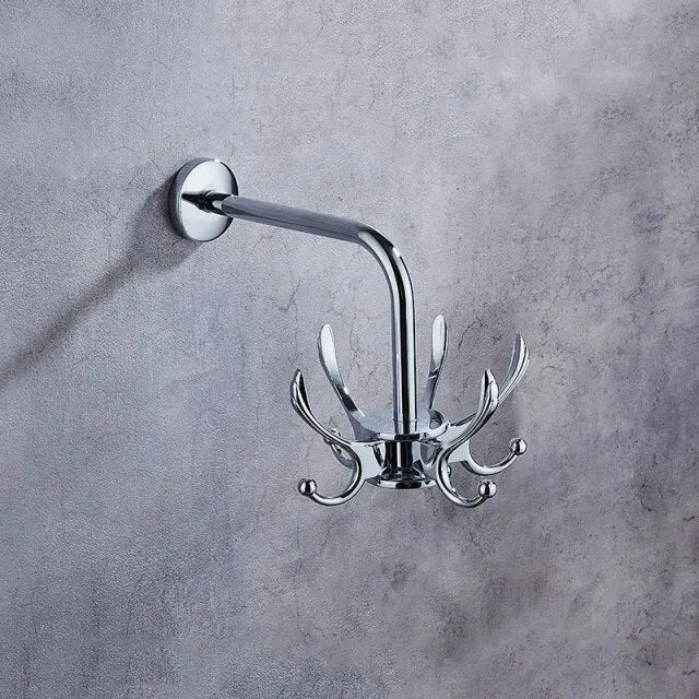 Porte Manteau Mural Perroquet Chrome