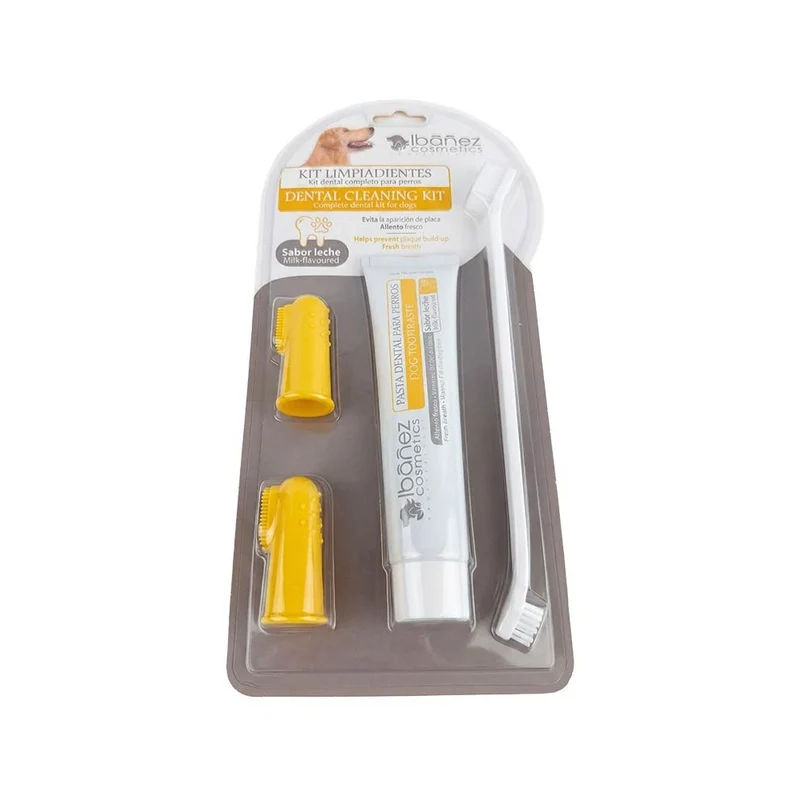 Kit Dentaire - Dentifrice + Double Brosse + Doigtiers