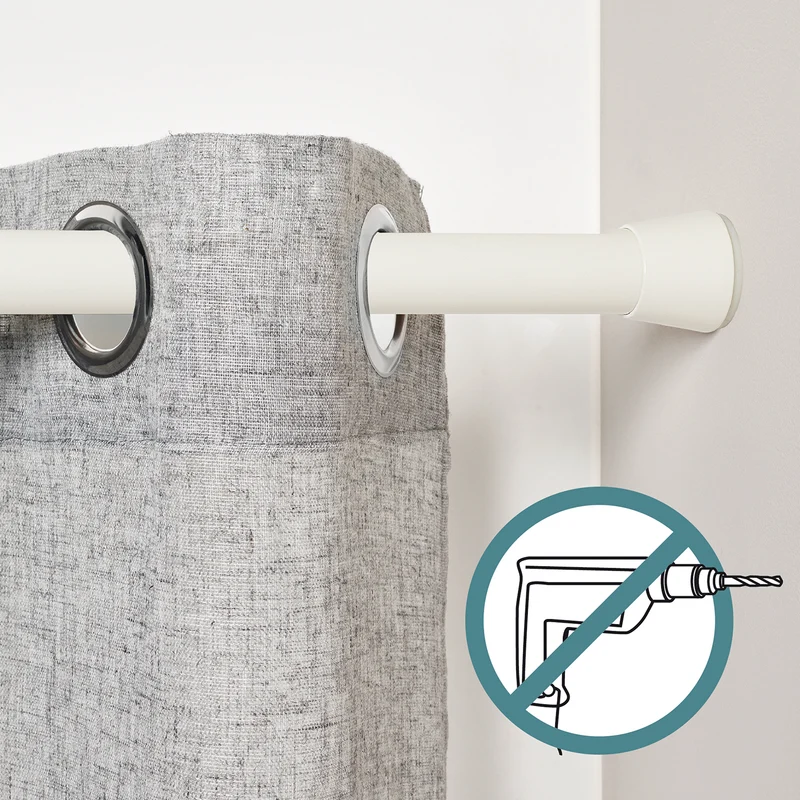 Barre entre murs extensible sans perçage