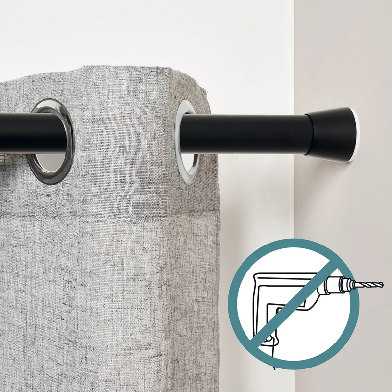 Barre entre murs extensible sans perçage