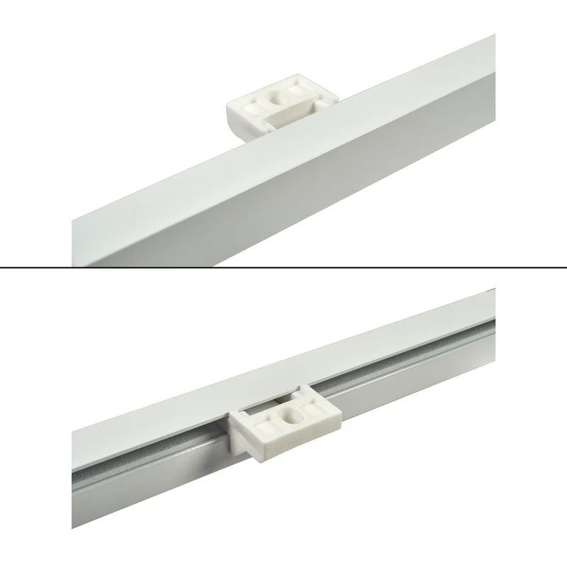 Rail aluminium à glissement facile