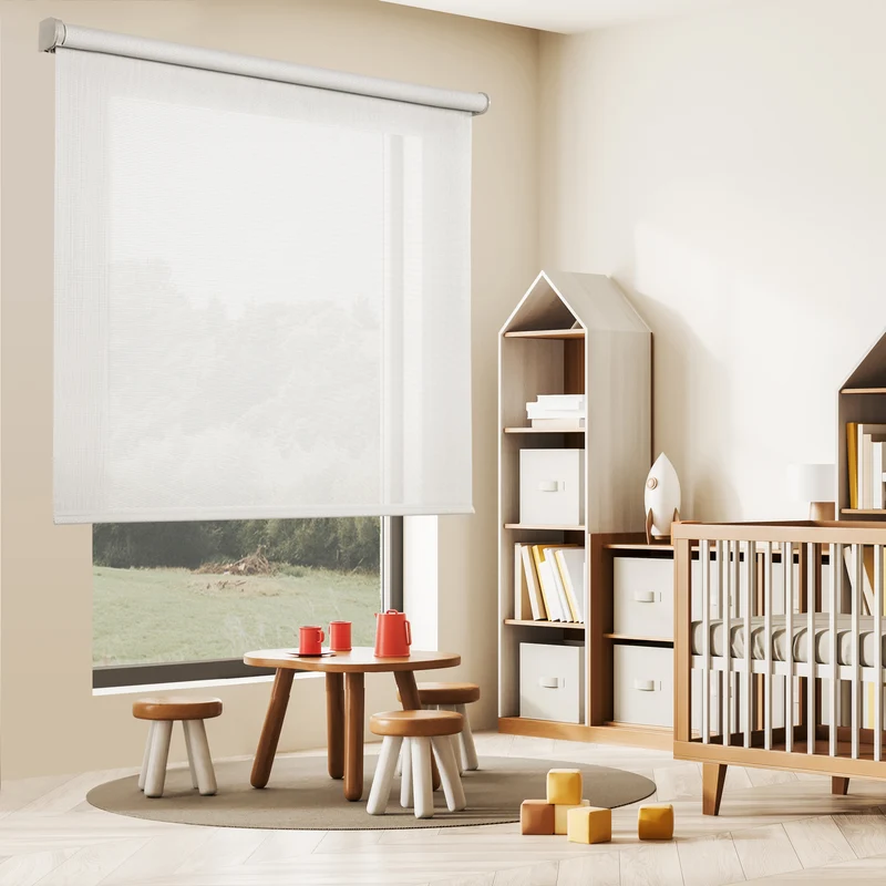 Store enrouleur Screen PRO Solar Blanc