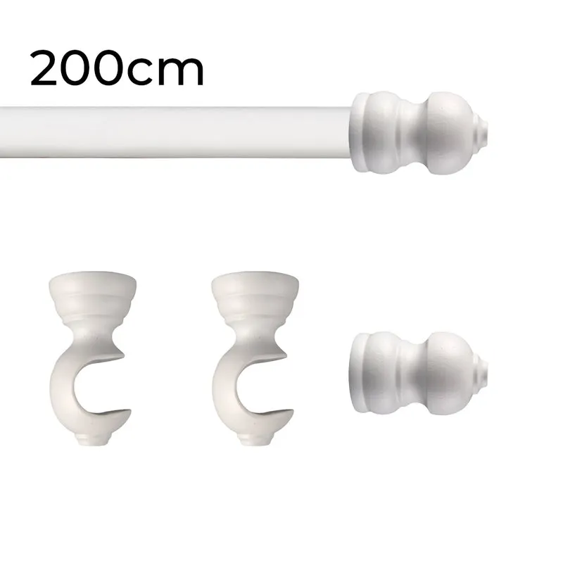 Tringle à rideau Ø30mm Classique Installation au plafond