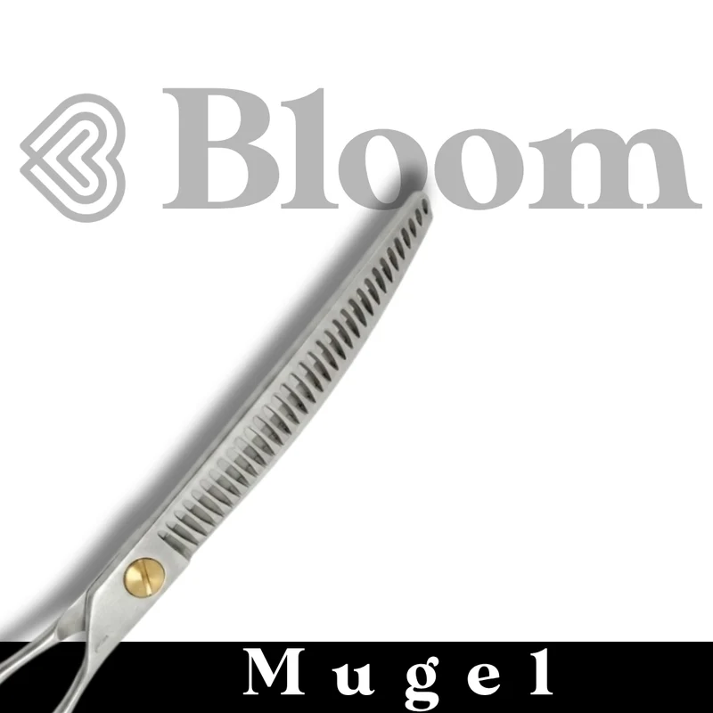 MUGEL ☆ Chunkers Courbes 33 dents / 19cm ☆ Ciseaux Bloom