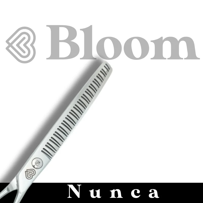 NUNCA ☆ Chunkers Courbes 32 dents / 18cm ☆ Ciseaux Bloom