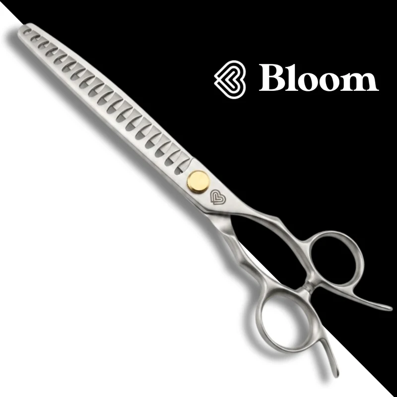 WILD ☆ Chunkers Courbes 18 dents / 20cm ☆ Ciseaux Bloom