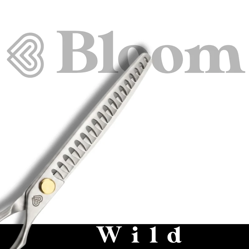WILD ☆ Chunkers Courbes 18 dents / 20cm ☆ Ciseaux Bloom