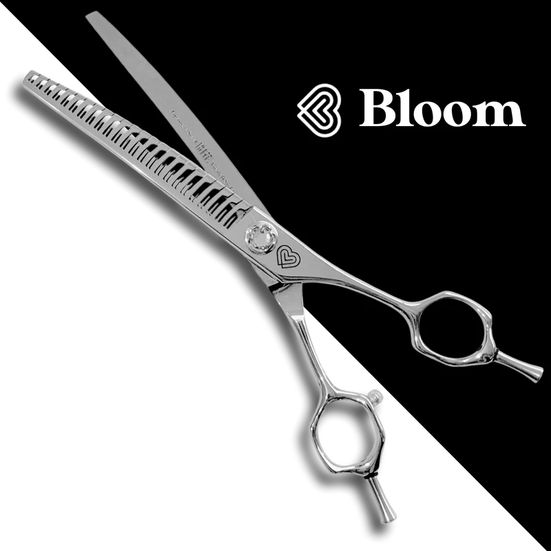 COSMIC ☆ Chunkers Courbes 24 dents / 18cm ☆ Ciseaux Bloom