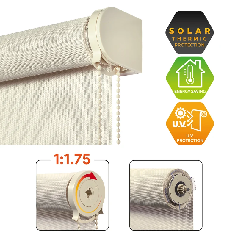 Store enrouleur XXL SCREEN PRO Solaire Lin