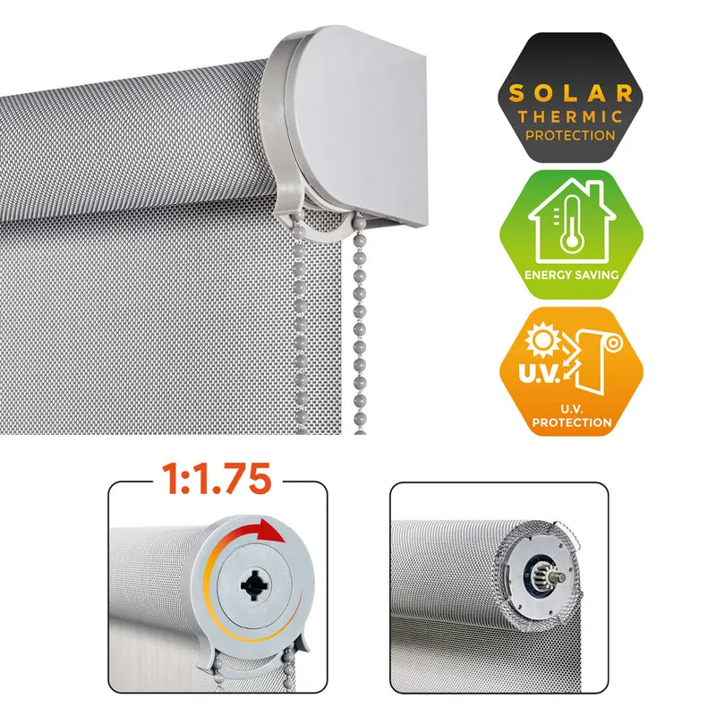 Store enrouleur XXL SCREEN PRO Solaire Gris