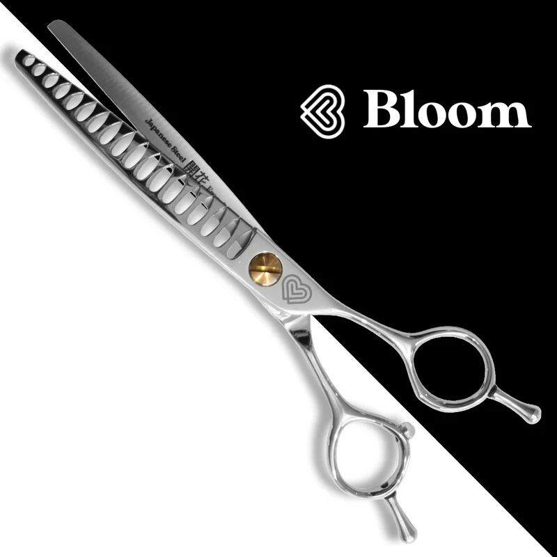 CHENG-18 ☆ Chunkers Courbes 18 dents / 18cm ☆ Ciseaux Bloom