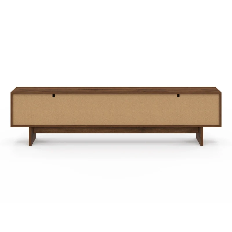 Meuble TV Yumi effet noyer 180cm