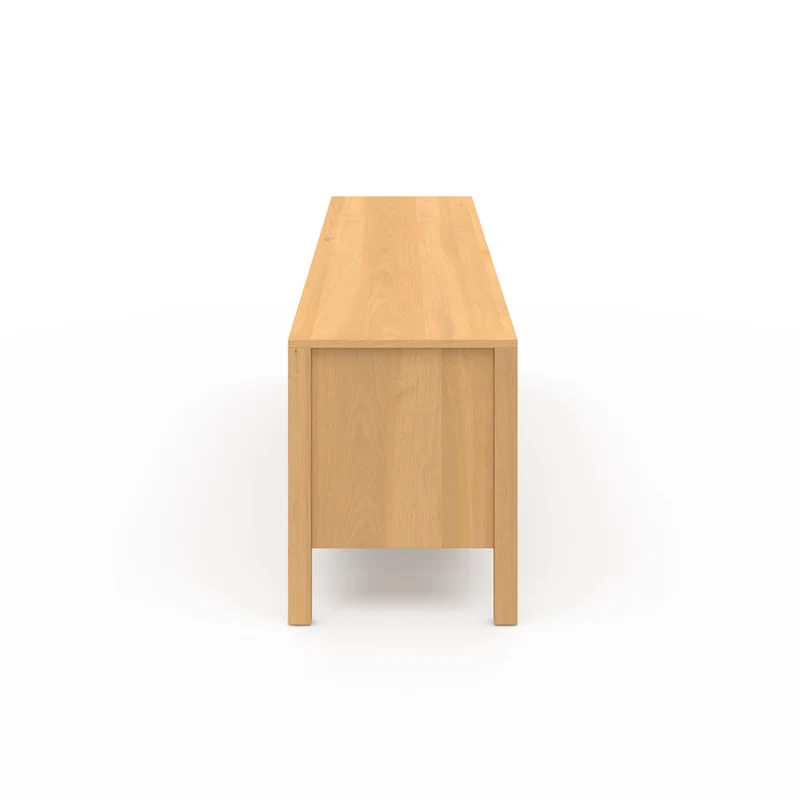 Meuble TV en cannage Eve 2 portes L160cm