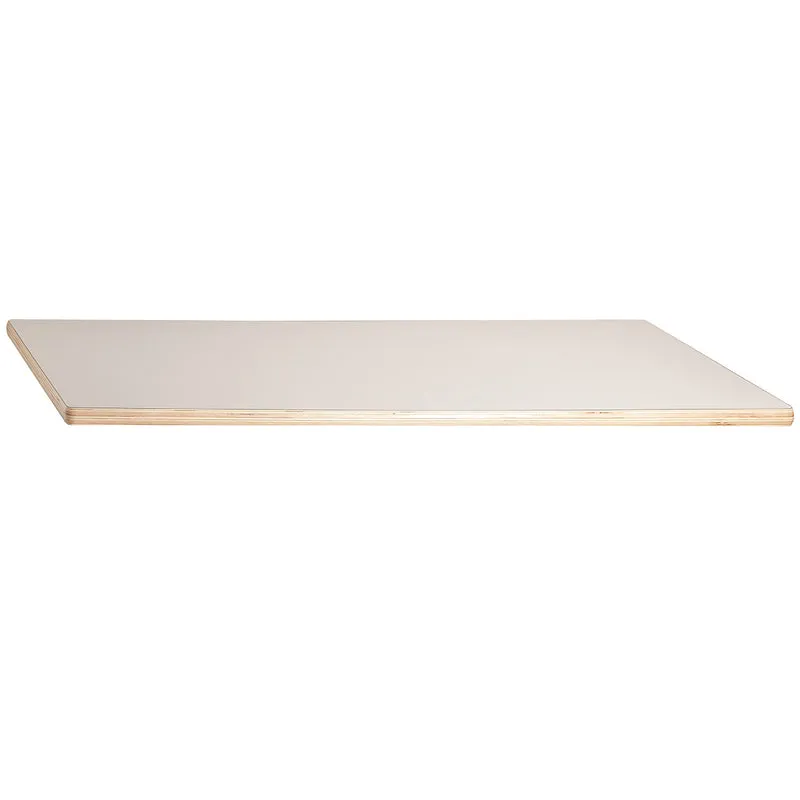 Plateau de table rectangulaire 120 x 60 x 2,6 cm