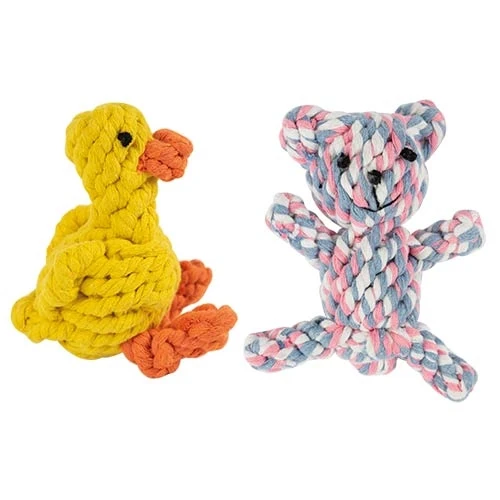 Peluches / Jouets faits de Cordes Tressées