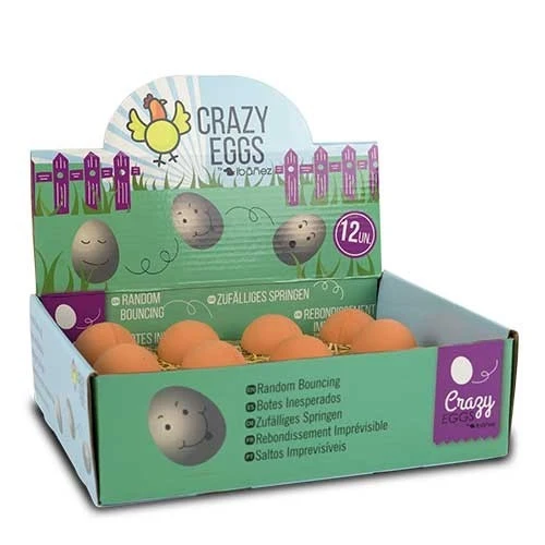 Jeu pour Chien - Crazy Eggs 6cm