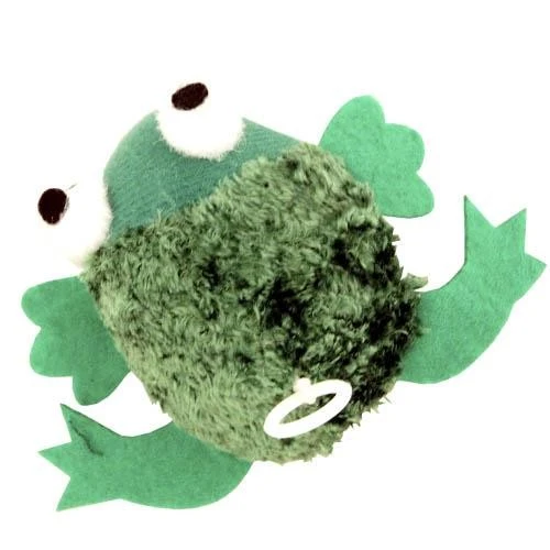 Crazy Frog : Grenouille Peluche Tremblante Jouet Chien