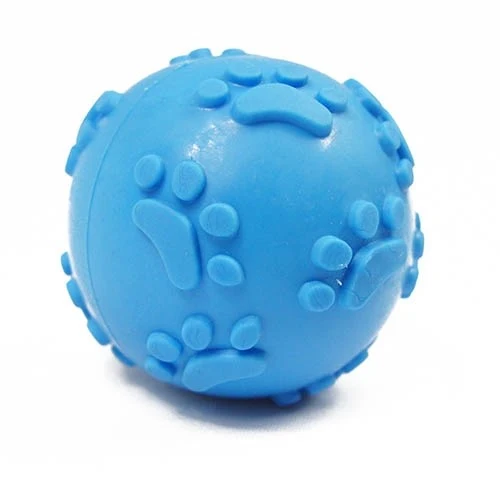 Balle de Jeu Chien Diamètre 6cm - Motif "Pattes de Chien"
