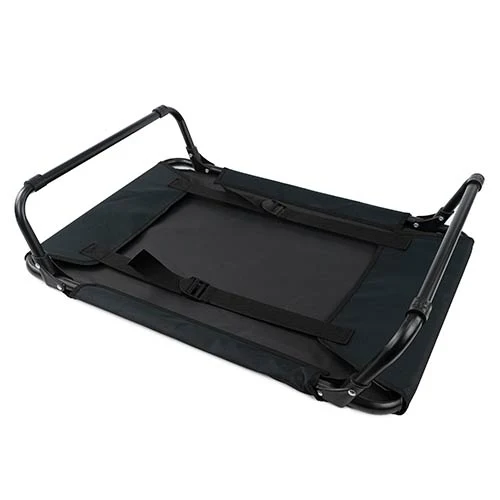 Lit Pour Chien Surelevé "ON Top" Grand Confort Noir
