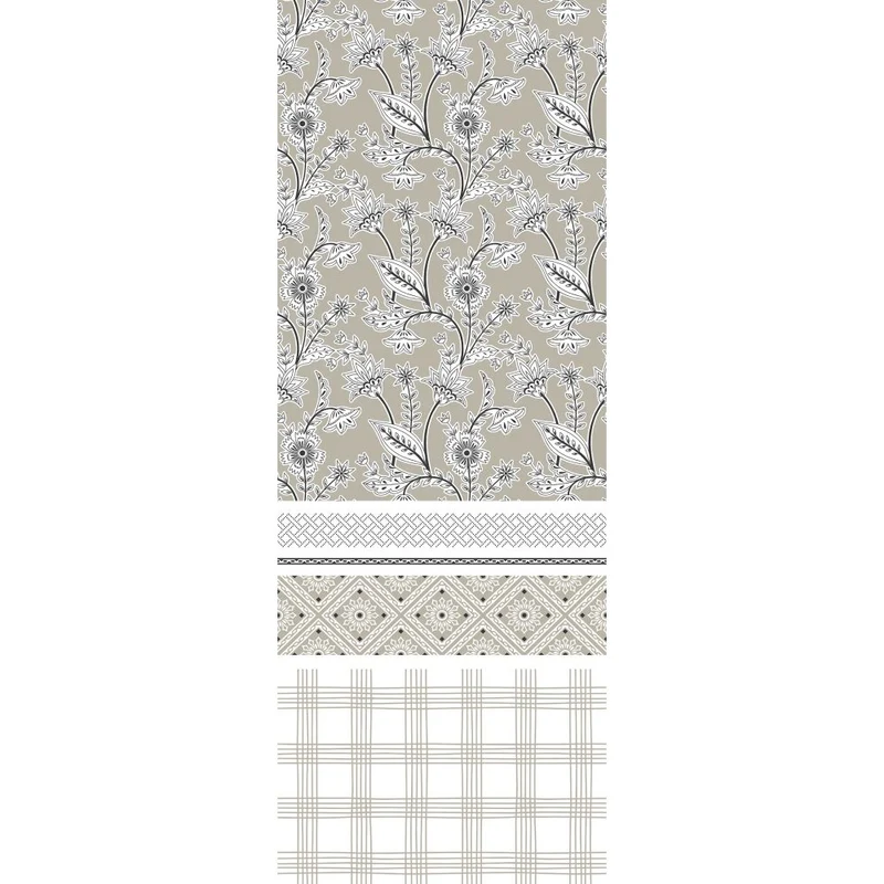 Pack Complet Housse de couette Imprimé 260 x 240 cm - Drap housse 160 x 200 cm 5 modèles au choix