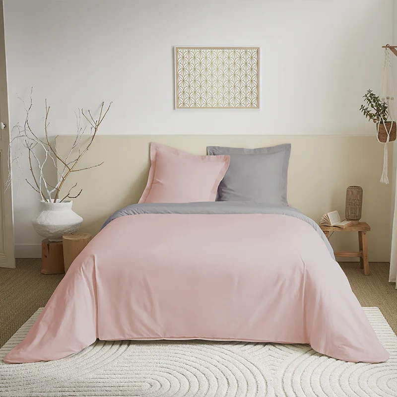 Pack Complet Housse de couette Imprimé 240 x 220 cm - Drap housse 140 x 190 cm 9 modèles au choix