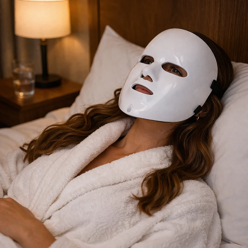 Masque LED visage 7 couleurs