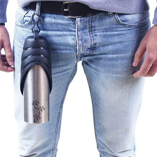 Bouteille Transportable En Acier Avec Gobelet