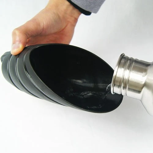 Bouteille Transportable En Acier Avec Gobelet