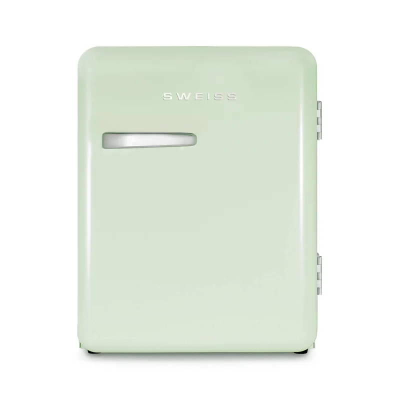 Mini frigo vintage vert
