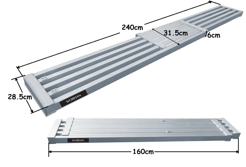 Plateforme Extensible de Travail 240 cm