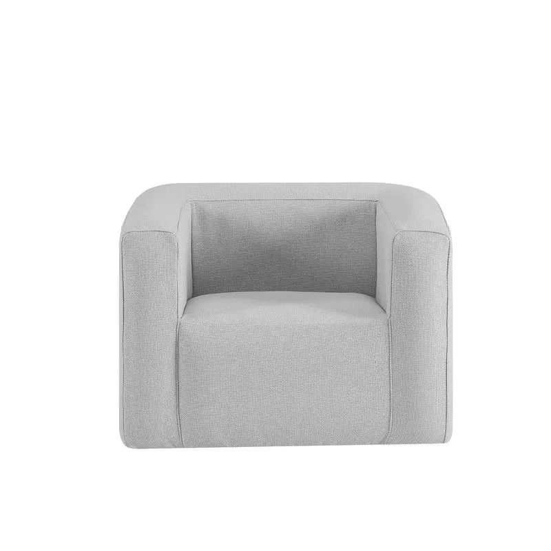 Fauteuil gonflable Terracotta - Intérieur et extérieur - Couleur Gris clair