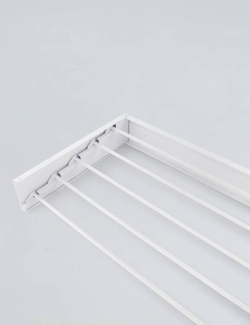 Wall Mounted Drying Rack - Foldable Indoor and Outdoor Drying Rack