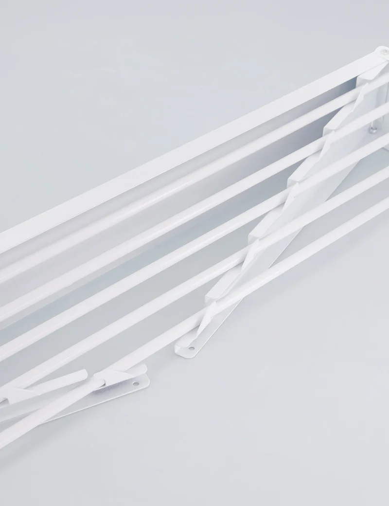 Wall Mounted Drying Rack - Foldable Indoor and Outdoor Drying Rack