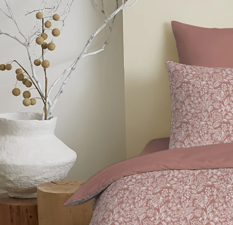 Pack 4 Pièces Housse de couette Imprimé 140 x 200 cm - Drap housse 90 x 190 cm - 100% Coton 57 Fils