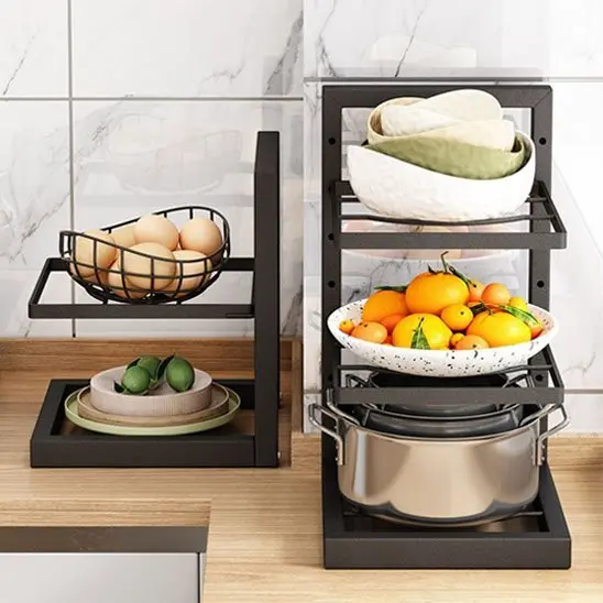 Rangement sous évier ajustable