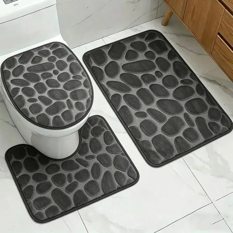 Tapis de sol pour salle de bain simple