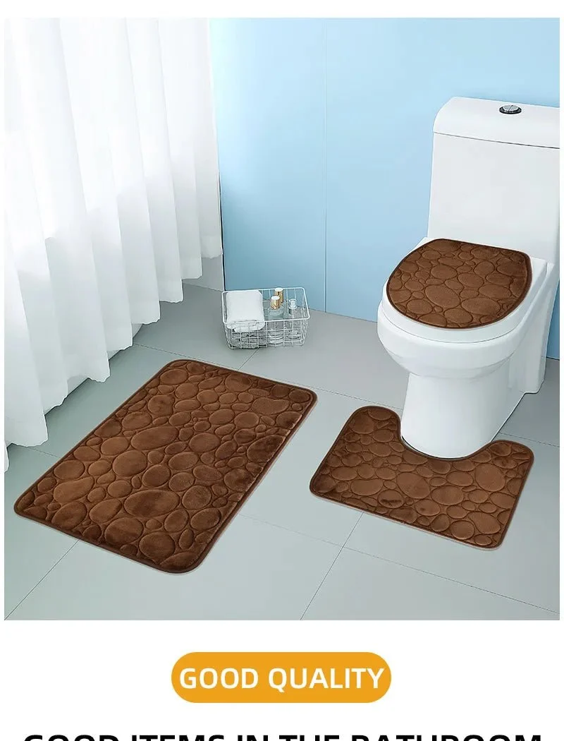 Tapis de sol pour salle de bain simple
