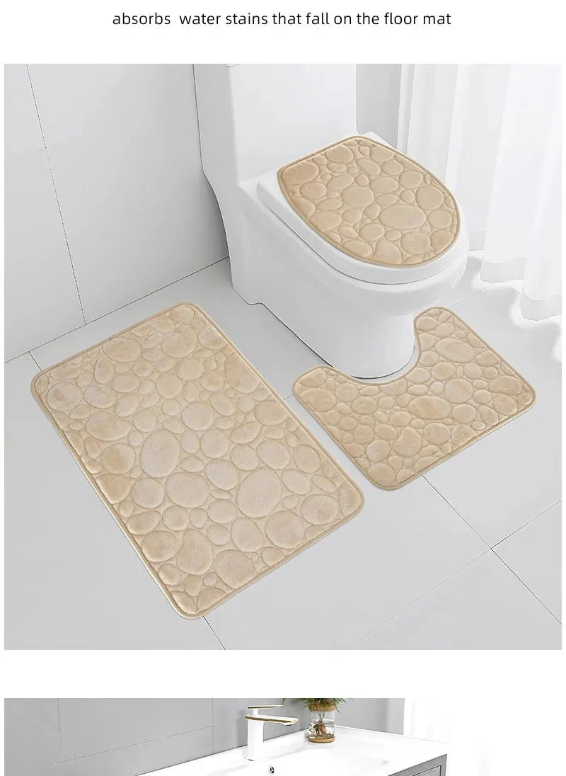Tapis de sol pour salle de bain simple