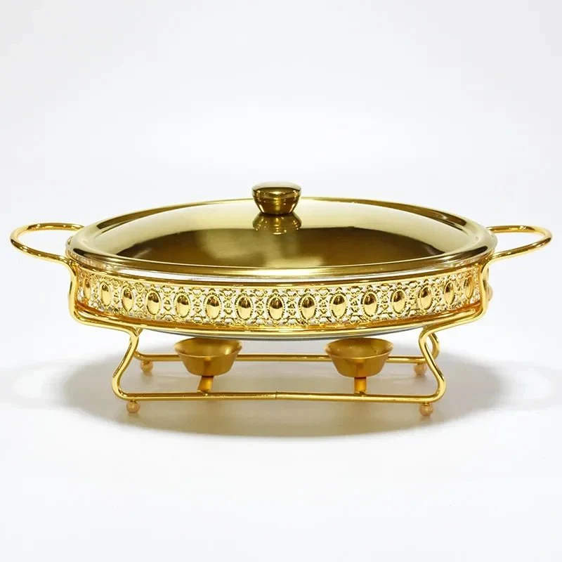 Ensemble buffet chauffe-plats, gardez vos plats chauds