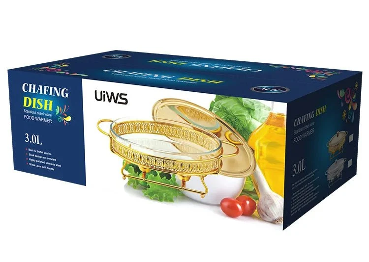 Ensemble buffet chauffe-plats, gardez vos plats chauds