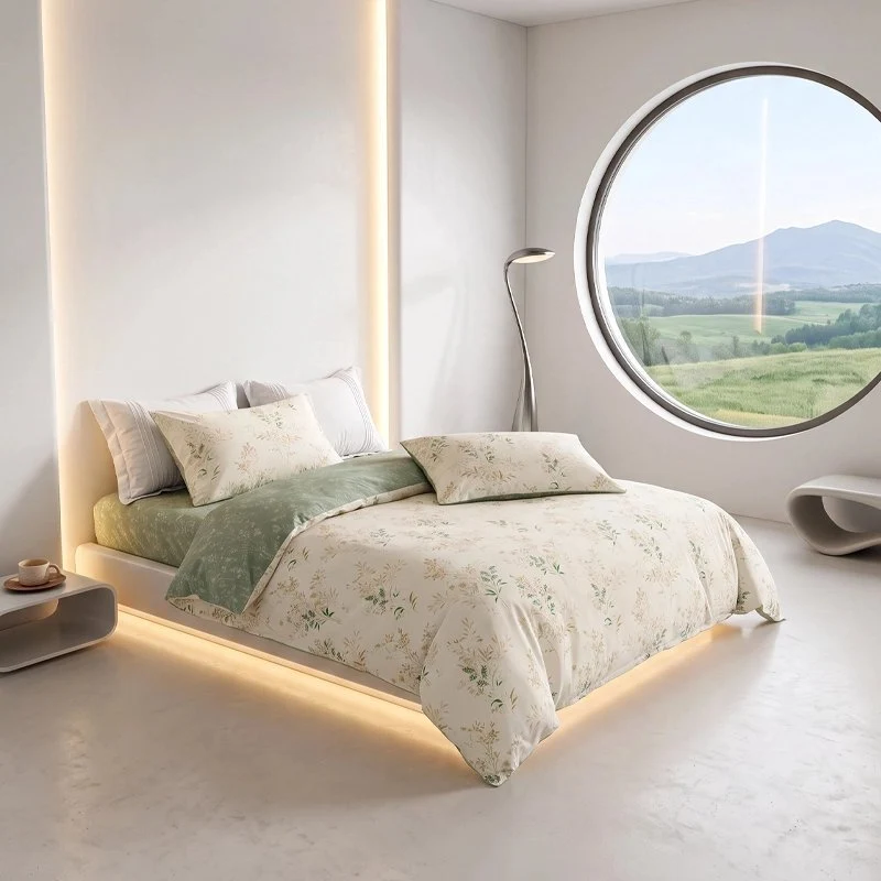 Housse de couette 200x200 réversible
