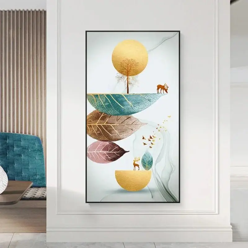Toile d'art moderne pour décorations