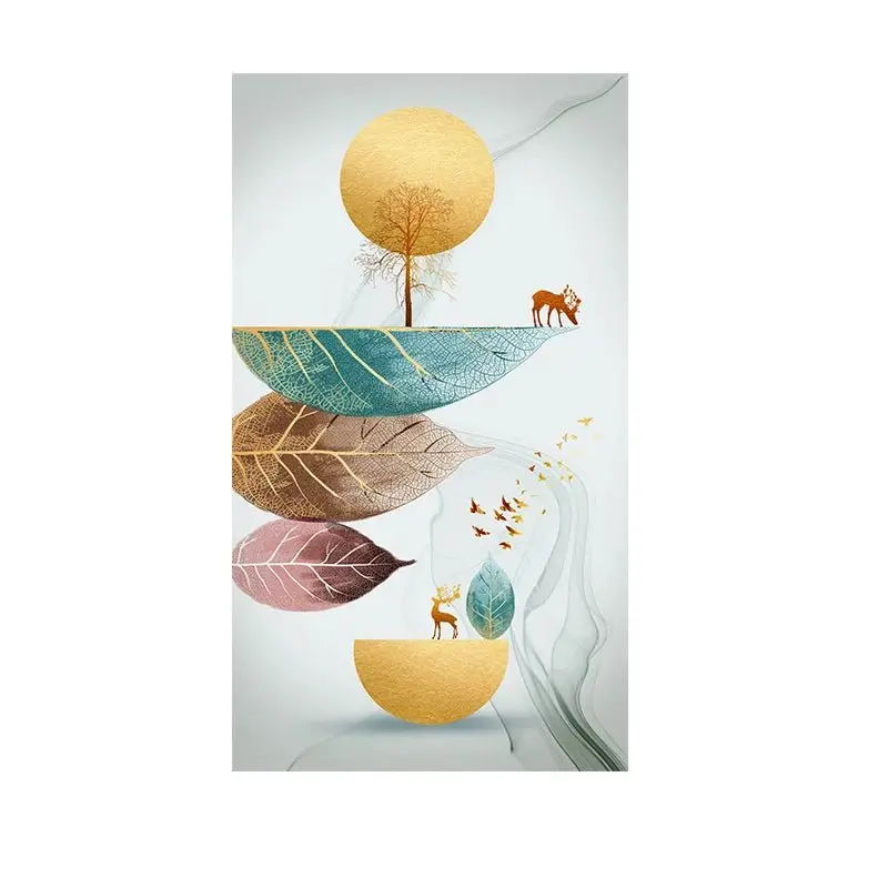 Toile d'art moderne pour décorations