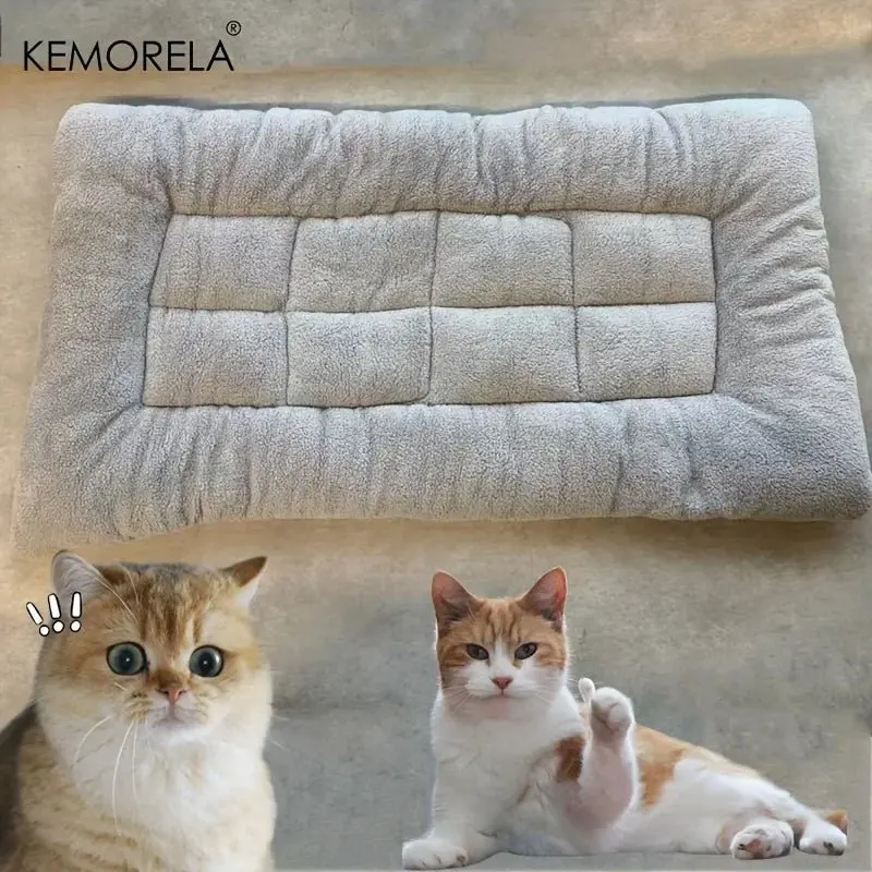 Grand lit en peluche pour chien