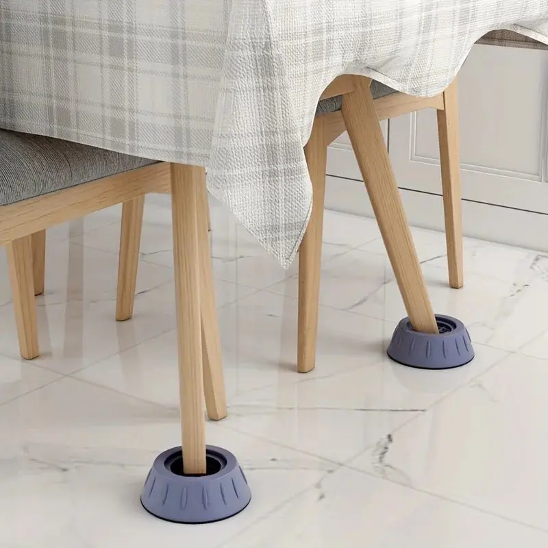 4 pieds anti-vibration pour machine à laver