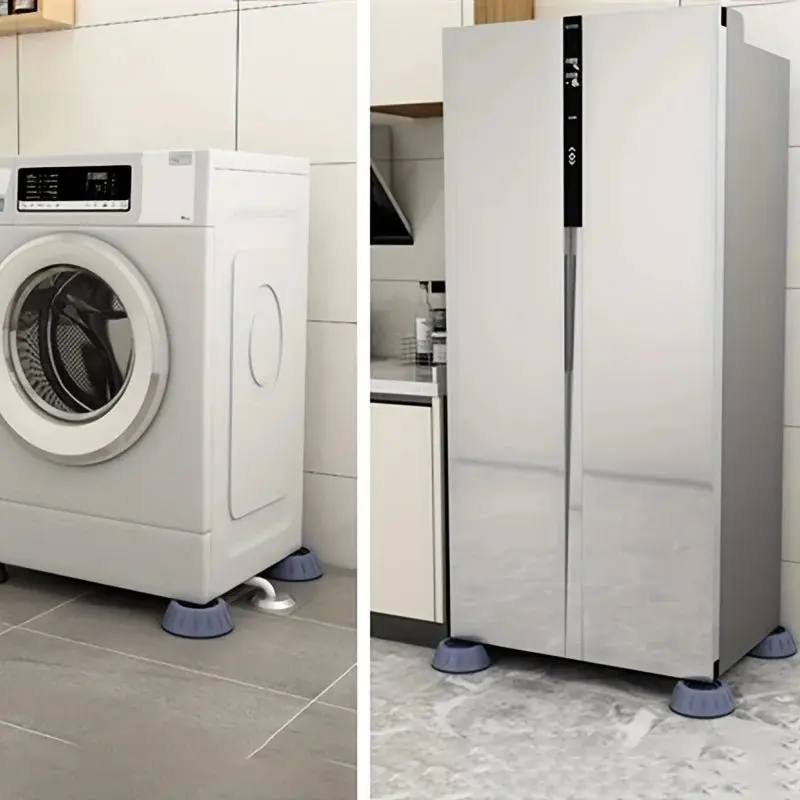 4 pieds anti-vibration pour machine à laver