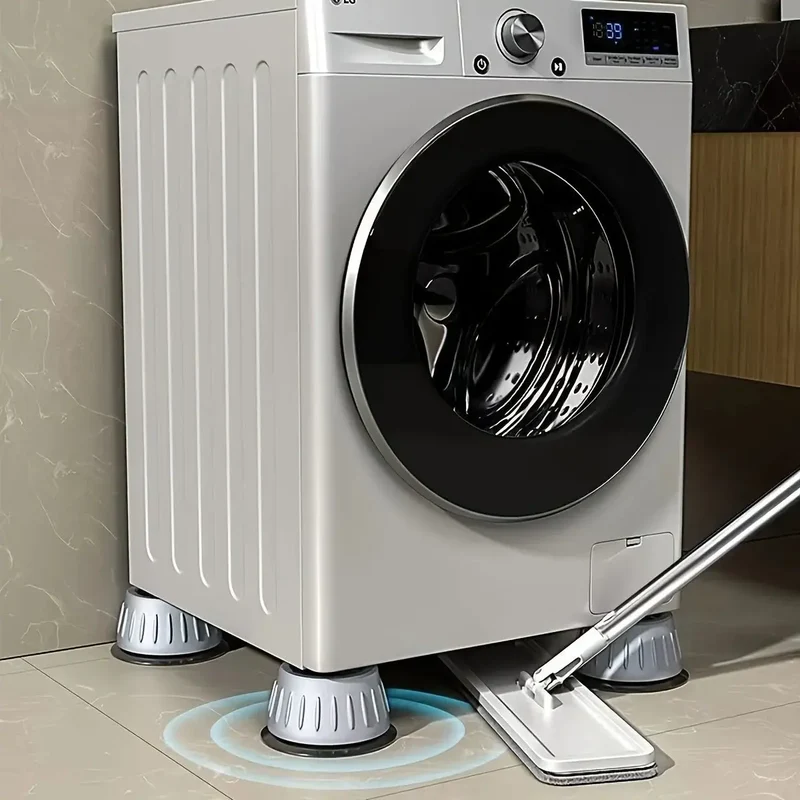 4 pieds anti-vibration pour machine à laver