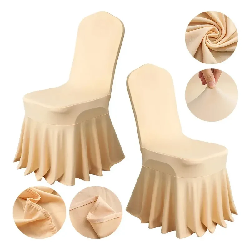 Housse de chaise de mariage, décoration