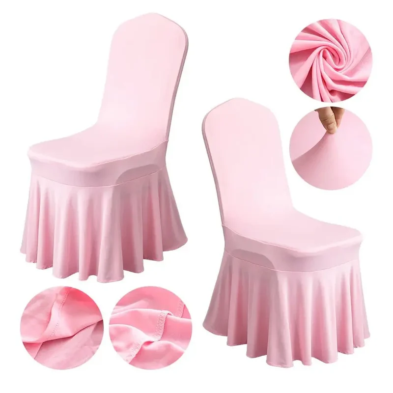 Housse de chaise de mariage, décoration